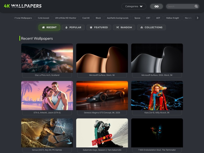 4K Wallpapers for PC, Desktop & Mobile Phones
