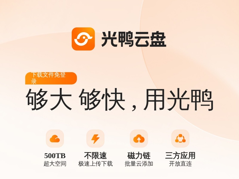 光鸭云盘