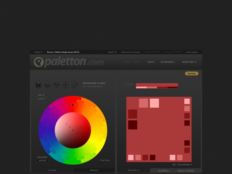 Paletton - The Color Scheme Designer