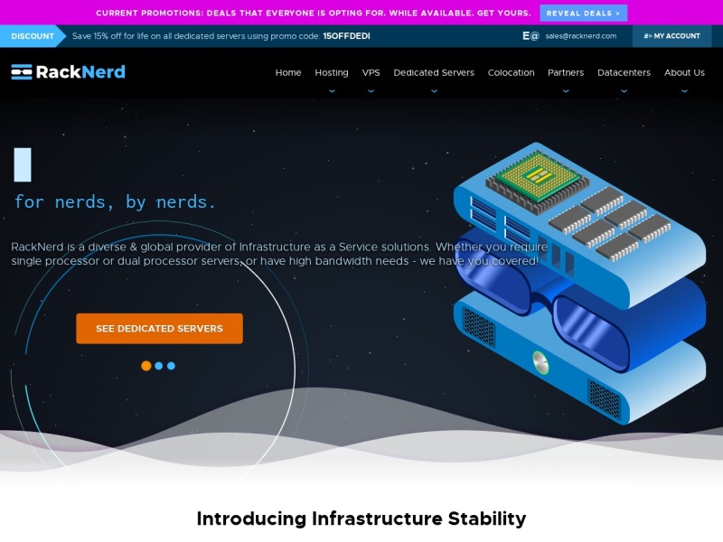 RackNerd - Introducing Infrastructure Stability