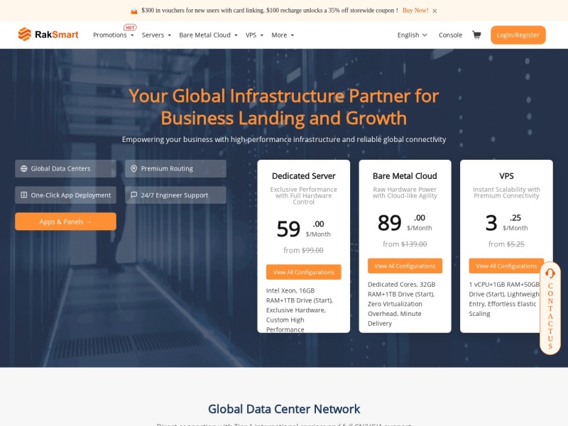 Managed Colo_Dedi Server_IP Transit_DDOS Migration_Global Data Centers, One Stop Service