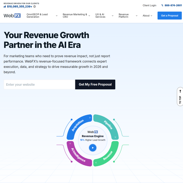 WebFX | The Digital Marketing Agency That Drives Revenue